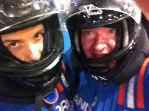 Chris & Lance Go Racing